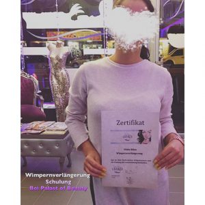 basis schulung wimpernverlängerung